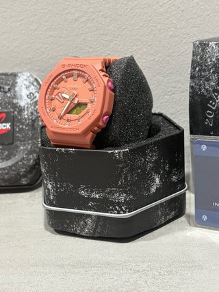 Casio G-Shock GMA-S2100-4A2 Naranja/Rosa