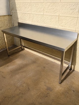 Mesa de trabajo 1800x600 Inox