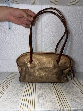 Borsa vintage pelle serpente Gianfranco Sisti