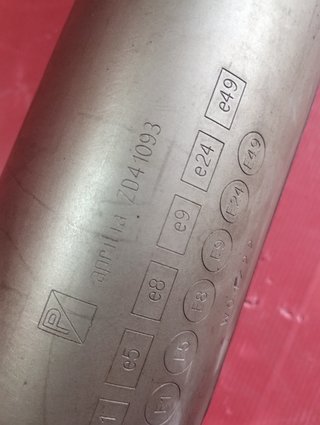 MARMITTA COLLETTORE TERMINALE SCARICO APRILIA