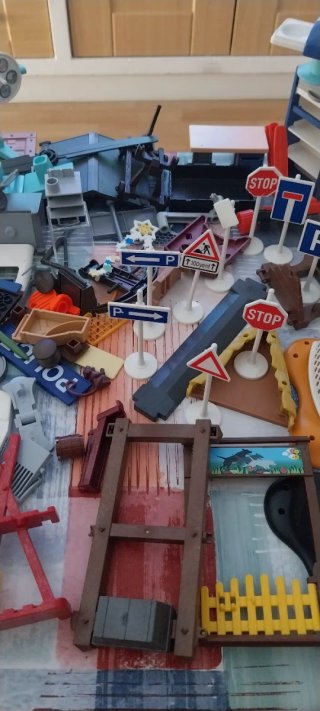 Playmobil, lote,piezas,despieze,señales