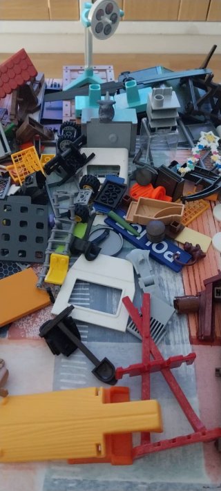 Playmobil, lote,piezas,despieze,señales