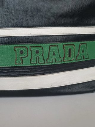 Borsa Prada Nera e Verde
