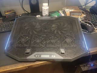 Empire Gaming Soporte Portátil Ventilado LED