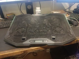 Empire Gaming Soporte Portátil Ventilado LED