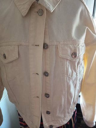 Cazadora oversize Green Coast beige