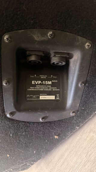 Lote 4 altavoces profesionales Wharfedale Pro