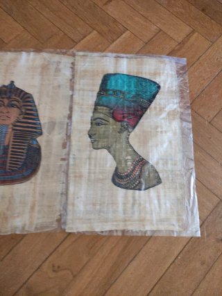 Pinturas Egipcias sobre Papiro