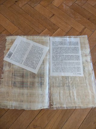 Pinturas Egipcias sobre Papiro