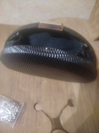 Bolso de fiesta negro nuevo sin etiqueta