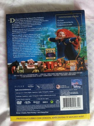 DVD Brave Edición Exclusiva + Libro