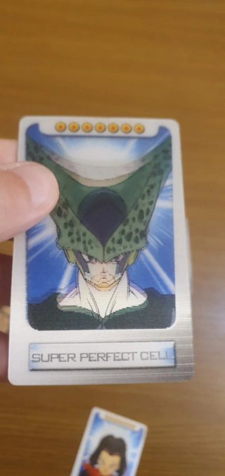 4 Lamincards Dragon Ball Morphing Card Parmalat