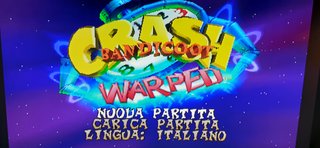Crash Bandicoot 3 Warped PS1 Platinum