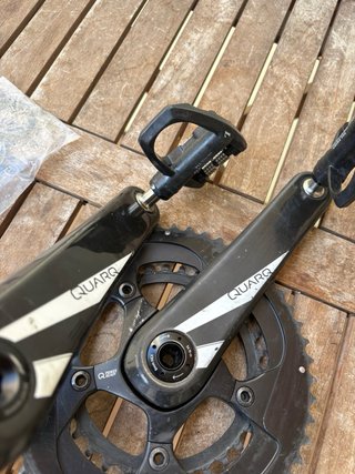 Bielas Quarq 172.5mm + Pedales Look