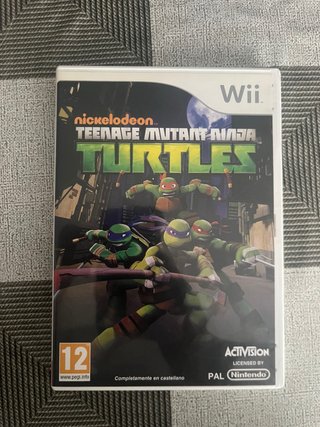 Wii Teenage Mutant Ninja Turtles Juego