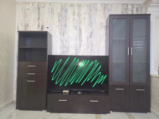 Conjunto Salón Muebles Oscuros