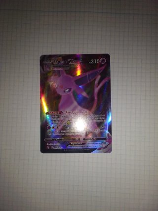 Carta Pokémon Espeon VMAX 065/203