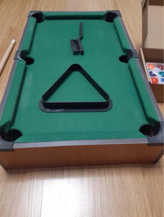 Mini mesa de billar completa