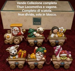 Set Locomotiva e Vagoni Thun Natale
