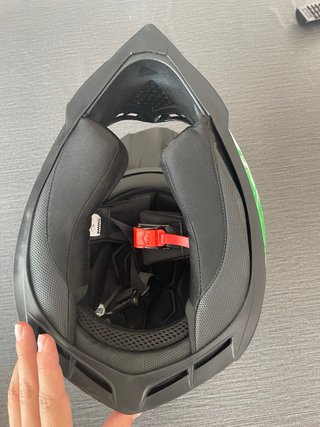 Casco Motocross Homologado Verde