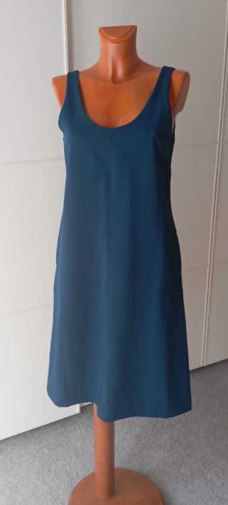 Vestido Zara Azul. Talla M