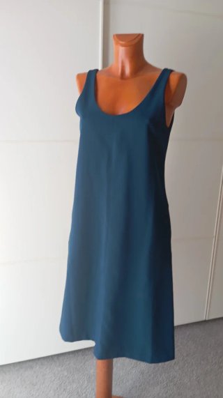 Vestido Zara Azul. Talla M