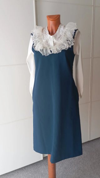 Vestido Zara Azul. Talla M