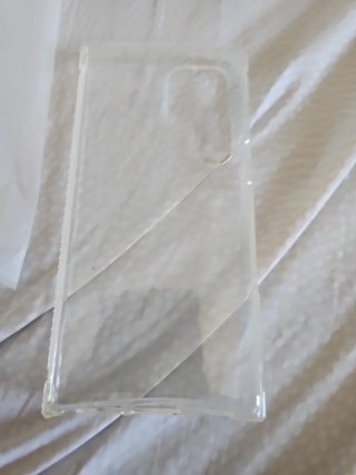 Funda transparente Samsung Galaxy S23 Ultra.