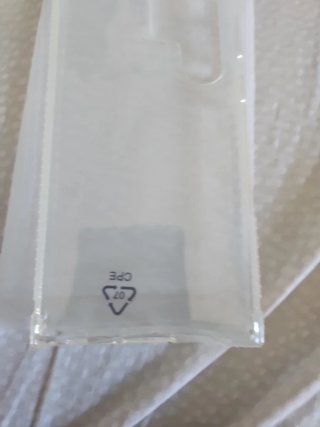 Funda transparente Samsung Galaxy S23 Ultra.