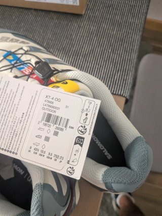 Zapatillas Salomon XT4 OG Azul/Blanco
