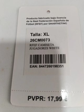 Camiseta RFEF España Fútbol