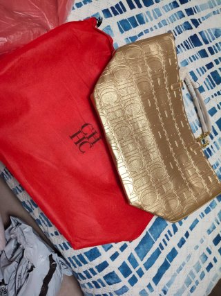 Bolso Carolina Herrera Rojo