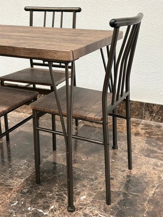 REBAJA COMEDOR MESA + 4 SILLAS + ENVIO!!!
