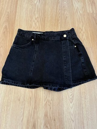 Falda-pantalón Zara Negra Talla XS