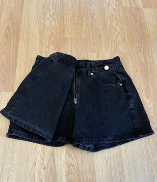 Falda-pantalón Zara Negra Talla XS