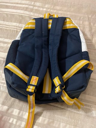 Mochila Escolar Real Madrid Azul y Blanca