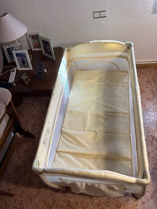Cuna de viaje TecTake con cambiador