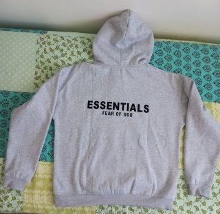 Sudadera Essentials Gris Talla M
