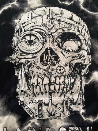 Camiseta David Copper Calavera Rayos