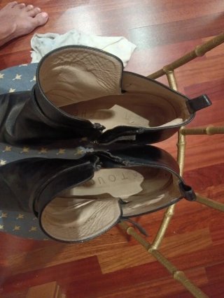 Botines de piel negros para vestir