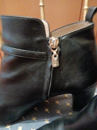 Botines de piel negros para vestir