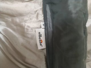 Piumino donna Ellesse grigio taglia M