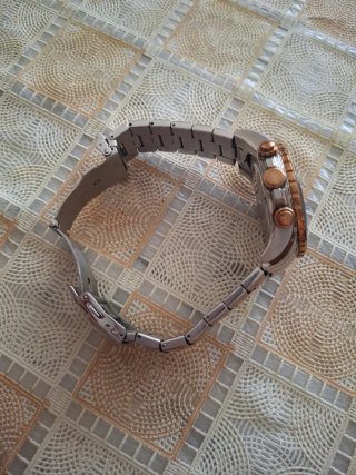 Reloj Aresso Sport Cronógrafo Dorado y Plateado