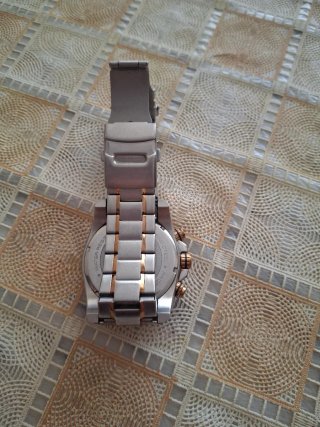 Reloj Aresso Sport Cronógrafo Dorado y Plateado