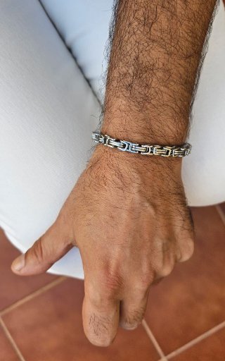 Pulsera Acero Hombre