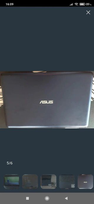 Ordenador portátil ASUS pantalla 11,5" SSD casi re