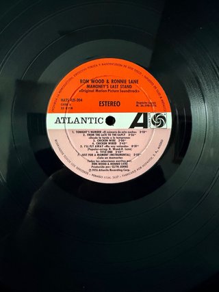 Ron Wood & Ronnie Lane-Mahoney's Last Stand. Vinil