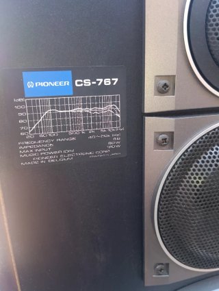 Altavoces Pioneer CS-767