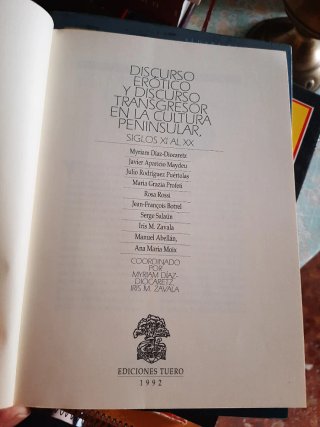DISCURSO ERÓTICO Y DISCURSO TRANSGRESOR