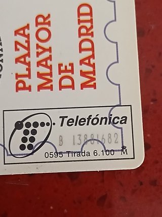 Tarjeta Telefónica España 100 Pesetas cabitel